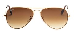 Óculos de Sol Ray-Ban RB 3025 Aviador 58 - Dourado - comprar online