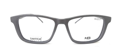 Óculos de Grau HB CLIIPON SWITCH 0351 MATTE GRAPHITE POLARIZ SILVER na internet