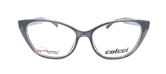 Óculos de grau colcci Clipon Bandy C6122 DG5 52 (IPÊ) na internet