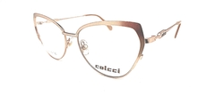 Óculos de grau colcci Clipon C6179 E08 53 (IPÊ)