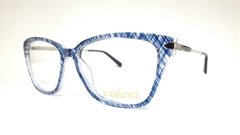 Óculos de Grau de Grau Colcci FRIDA AZUL TRANCAGEM C6097 K7655