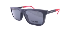 Óculos de Grau Mormaii Clipon Swap 4 preto fosco com Vermelho