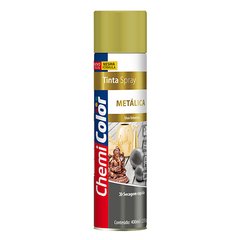 SPRAY CHEMICOLOR METALICA OURO 350ML