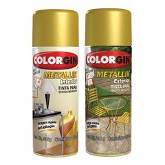 SPRAY COLORGIN METALLIK OURO 052