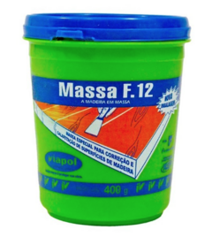 MASSA MADEIRA F12 VIAPOL CEREJEIRA 400G