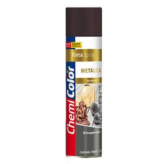 SPRAY CHEMICOLOR METALICA PRETO 350