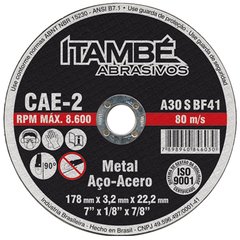 DISCO CORTE ITAM/ICAP FER D 09X7/8C