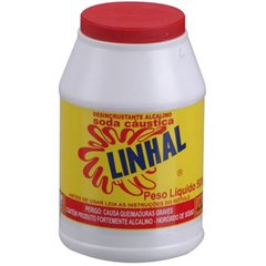 SODA CAUSTICA LINHAL 500GR POTE