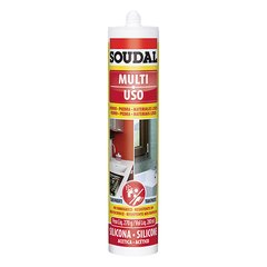 COLA SILICONE 270GR SOUDAL TRANSP