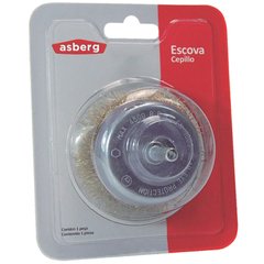 ESCOVA ACO ASBERG COPO C/HASTE 75MM