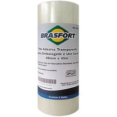 FITA EMBAL BRASFORT 48X45 TRANSP