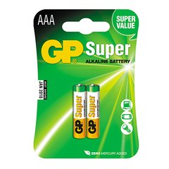 PILHA ALCALINA GP SUPER PALITO AAA2