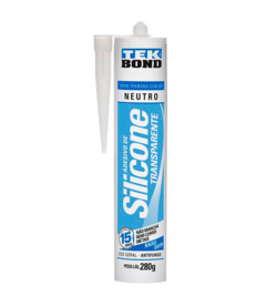 SILICONE TEK BOND NEUTRO 280GR INCOLOR