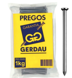 PREGO GERDAU C/CABECA 17 x 21 KG