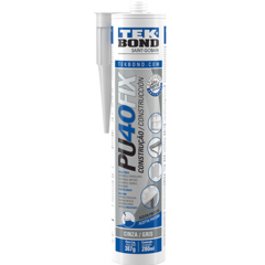 COLA SELANTERNAE PU FIX TEKBOND CINZA 387g