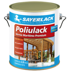 VERNIZ SAYERLACK MARITIMO BRILHANTE 3,6L POLIULACK