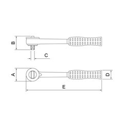 CATRACA 1/4 6 44804/100  TRAMONTINA