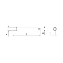 EXTENSAO 3/8 10 44821/110 TRAMONTINA - comprar online