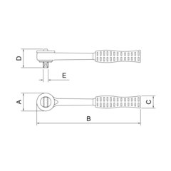 CATRACA 3/8 8 44826/108 TRAMONTINA - comprar online