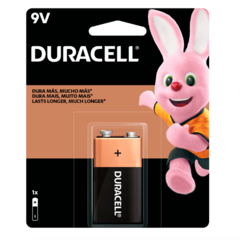 PILHA BATERIA ALCALINA 9V DURACELL