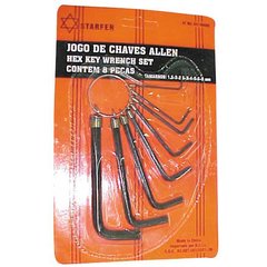 JOGO CHAVE ALLEN STARFER 1,5 A 8 8P