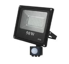 REFLETOR LED PR. 50W 6500K IP66 BIV C/ FOTOCELULAR