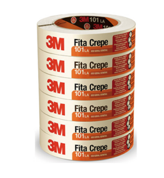 FITA CREPE 3M USO GERAL 101LA 18x50m