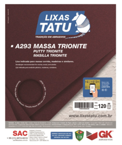 LIXA MASSA TATU 100 TRIONITE