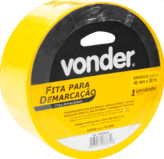 FITA ADESIVA DEMARCACAO 48MM X 30M AMARELA VONDER