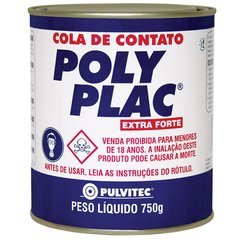 COLA CONTATO POLY PLAC 750GR PULVIT