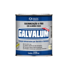 GALVANIZACAO A FRIO ALUMINIO GALVALUM FOSCO 225ML TAPMATIC