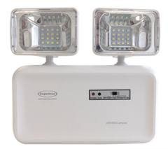 LUMINARIA EMERGENCIA LED SEGURIMAX 600 LUMENS 2 FAROIS 25682