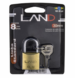 CADEADO LAND 30MM BLISTER