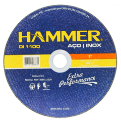 DISCO P/INOX HAMMER 7X1.6MM