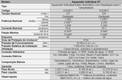 AQUECEDOR CARDAL 4T 6400W 220V. AQ-249/2 - comprar online