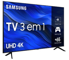SMART TV 43POL UHD 4K 43CU7700 SAMSUNG - loja online