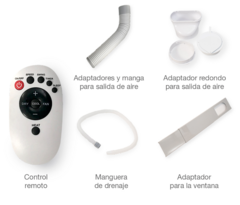 AR CONDICIONADO PORTATIL 11.000BTUs 220V QUENTE/FRIO RHEEM - comprar online