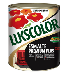 ESMALTE 1/4 SINTETICO PREMIUM LUKSCOLOR PRETO