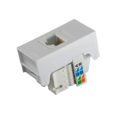 CONJ TOM 10A + RJ45 BRANCO ILUMI SLIM