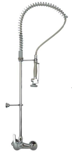 CJ MISTURADOR PRE LAVAGEM PAREDE MONOCOMANDO R842 6755034 INDUSTRIAL ITALY KITCHEN