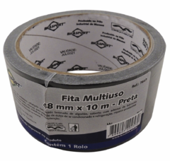 FITA SILVER TAPE BRASFORT 48 X10M PRETO