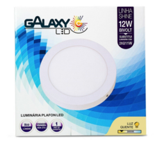 PLAF.LED GALAXY EXT.RD.12W 3000K 17CM