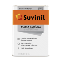 MASSA CORRIDA ACRILICA 25KG SUVINIL