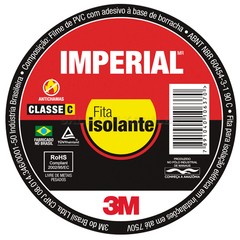 FITA ISOLANTE 3M IMPERIAL PRETA