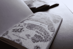 Caderno de bolso Estrangeiro - Baleia
