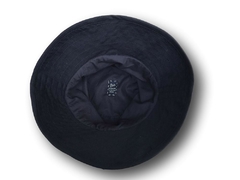 Chapéu de algodão preto tipo pescador - comprar online