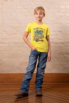 T-SHIRT BOYS M/C REGULAR AMARELO NEON REF.4686-0826-1