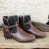 Bota de Couro Cano Curto cod:13819