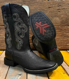 BOTA GOYAZES AVESTRUZ BARRIGA PRETO -cod:14284 na internet