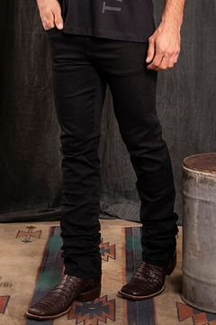 CALÇA TASSA MASCULINA COWBOY CUT PRETO - COD 8201